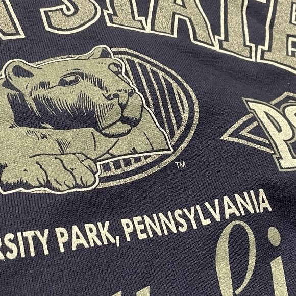 Vintage Penn State University Nittany Lions NCAA College 1980s Jumper Sweatshirt - Picture 4 of 6